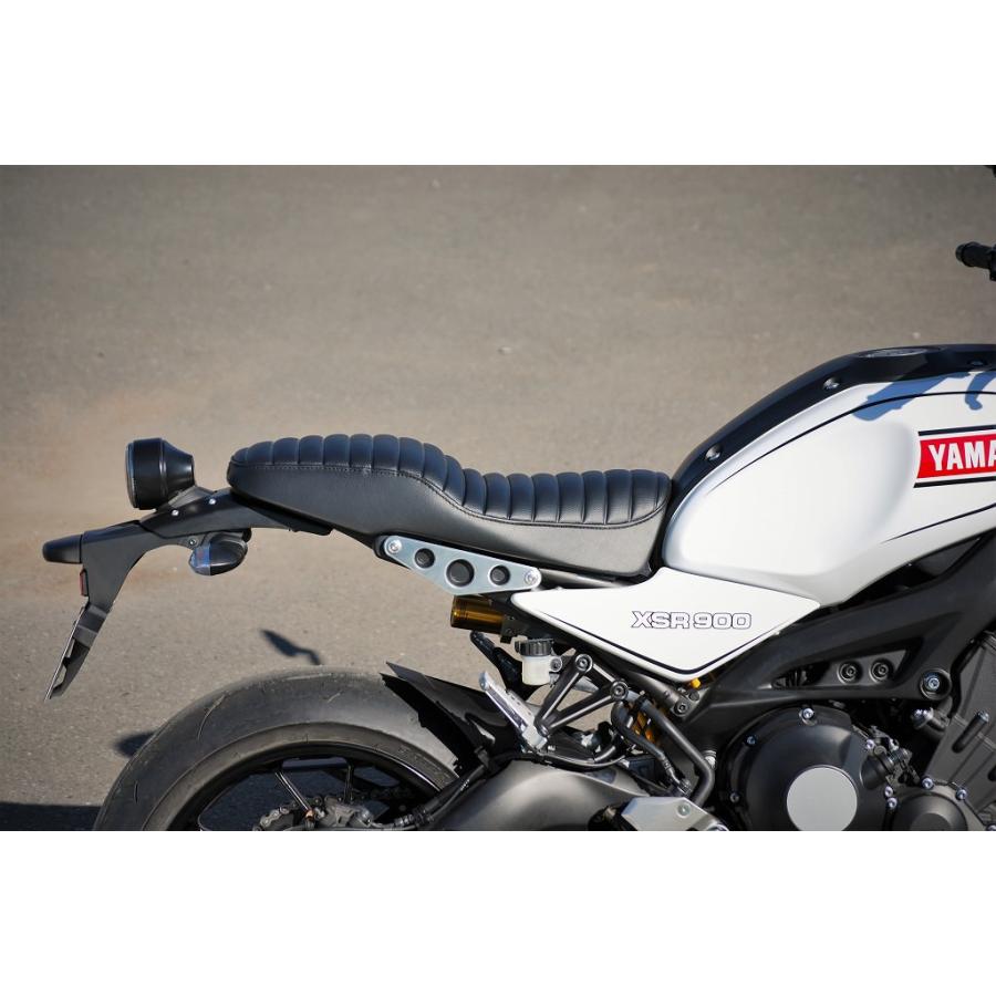 XSR900(〜21') カスタムシート【K&H(ケーアンドエイチ)】 XSR900 シングルシート B ステッチ｜K＆H