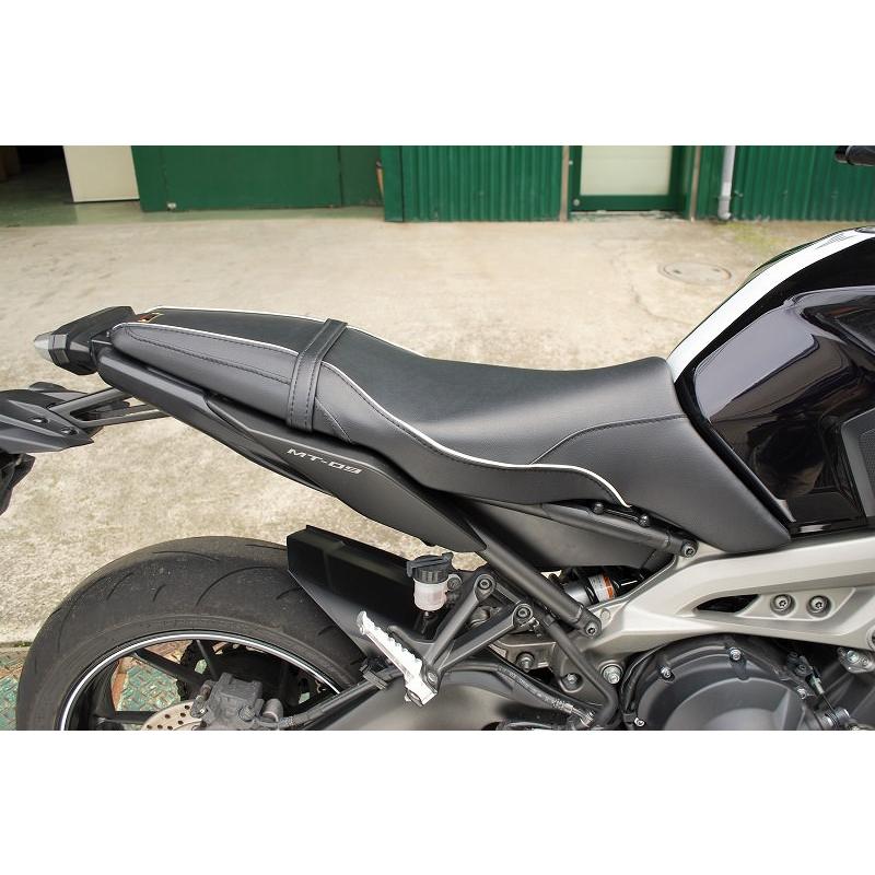 ハイシートA パイピング K＆H（ケイアンドエイチ） MT-09 : バイク