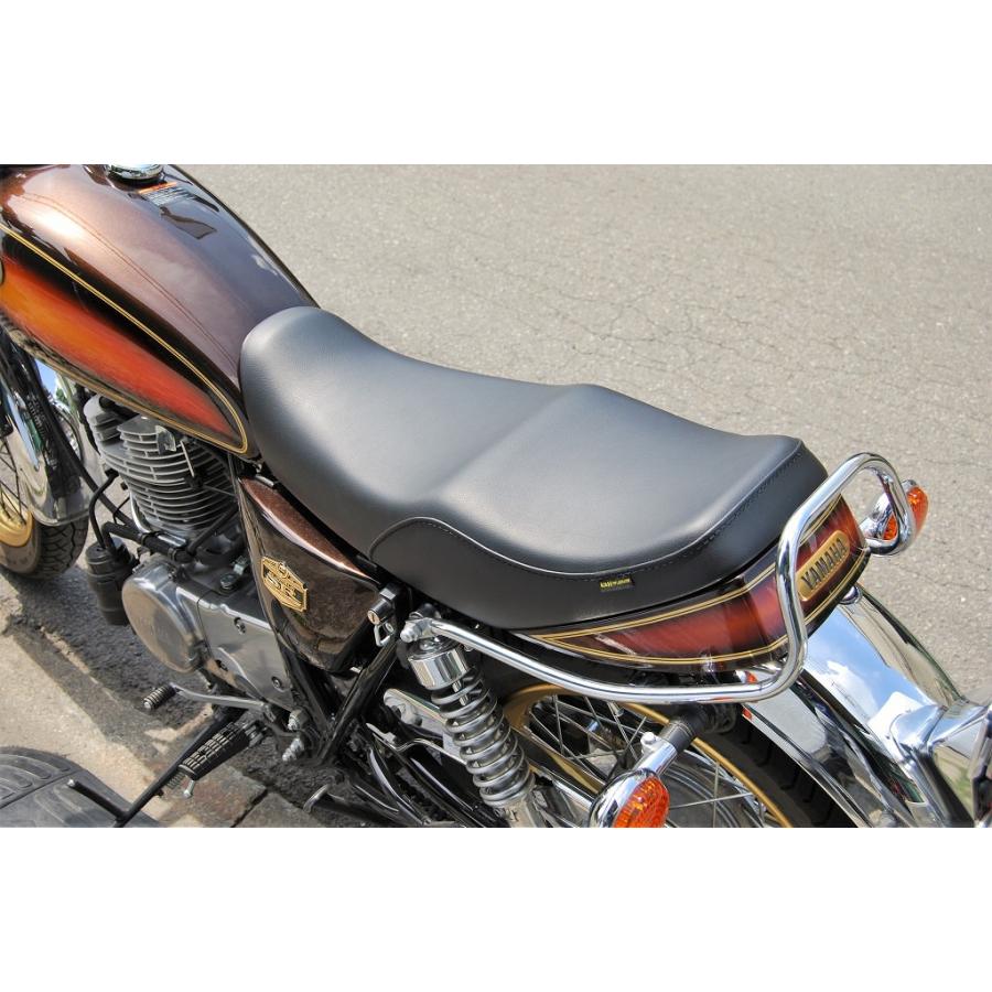 純正カウル対応 段付きシートB K＆H（ケイアンドエイチ） SR400全年式