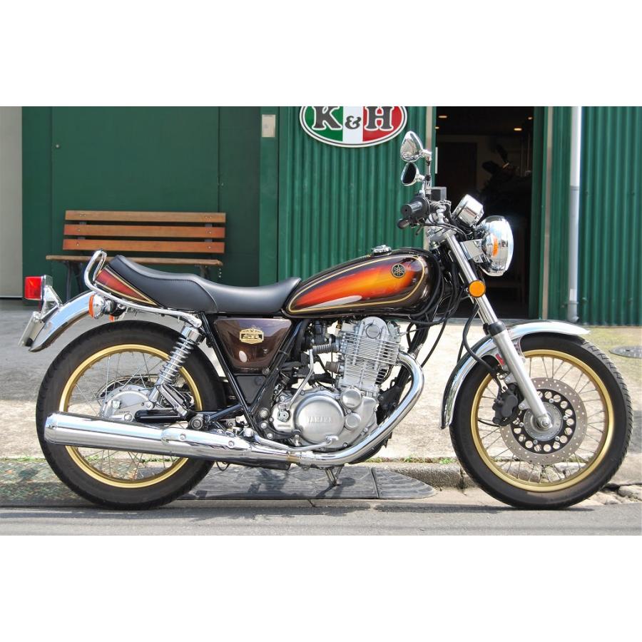 純正カウル対応 段付きシートB K＆H（ケイアンドエイチ） SR400全年式