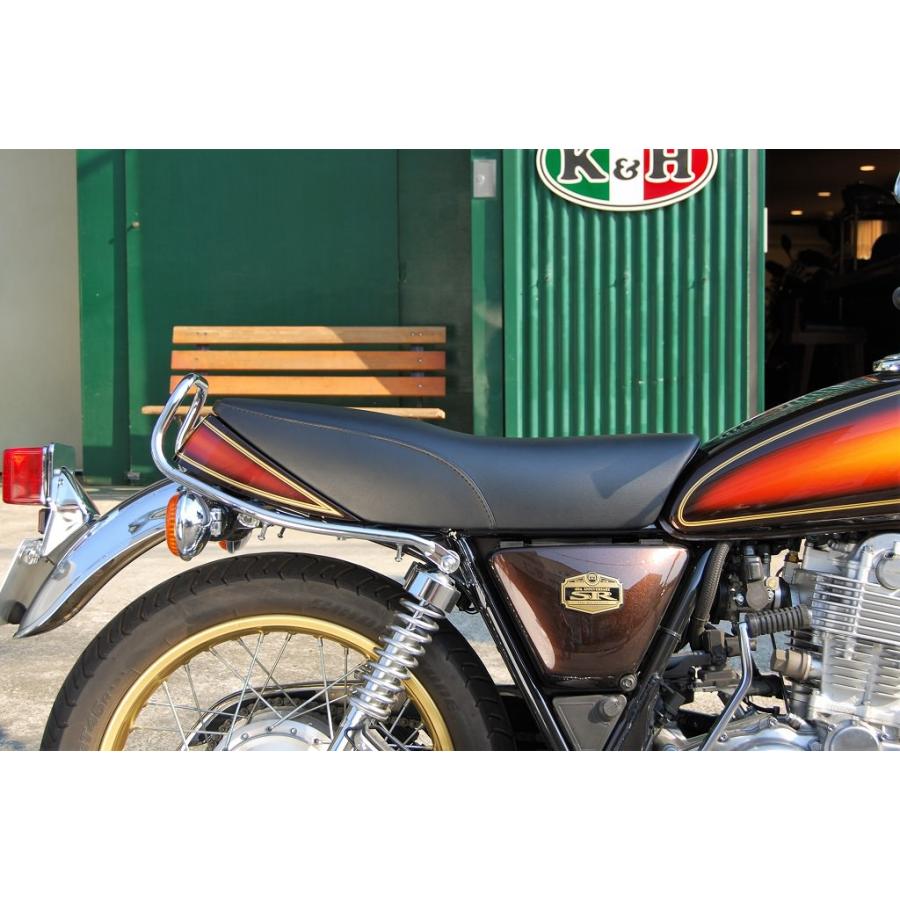 純正カウル対応 ダブルシートB K＆H（ケイアンドエイチ） SR400全年式