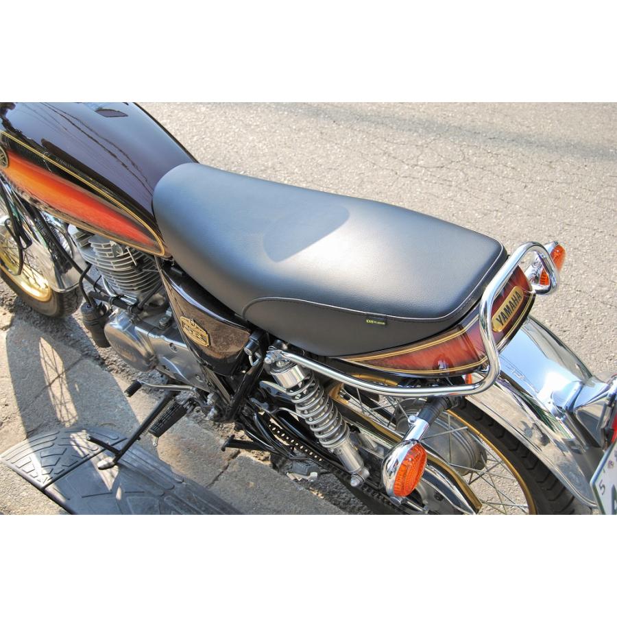 純正カウル対応 ダブルシートB K＆H（ケイアンドエイチ） SR400全年式