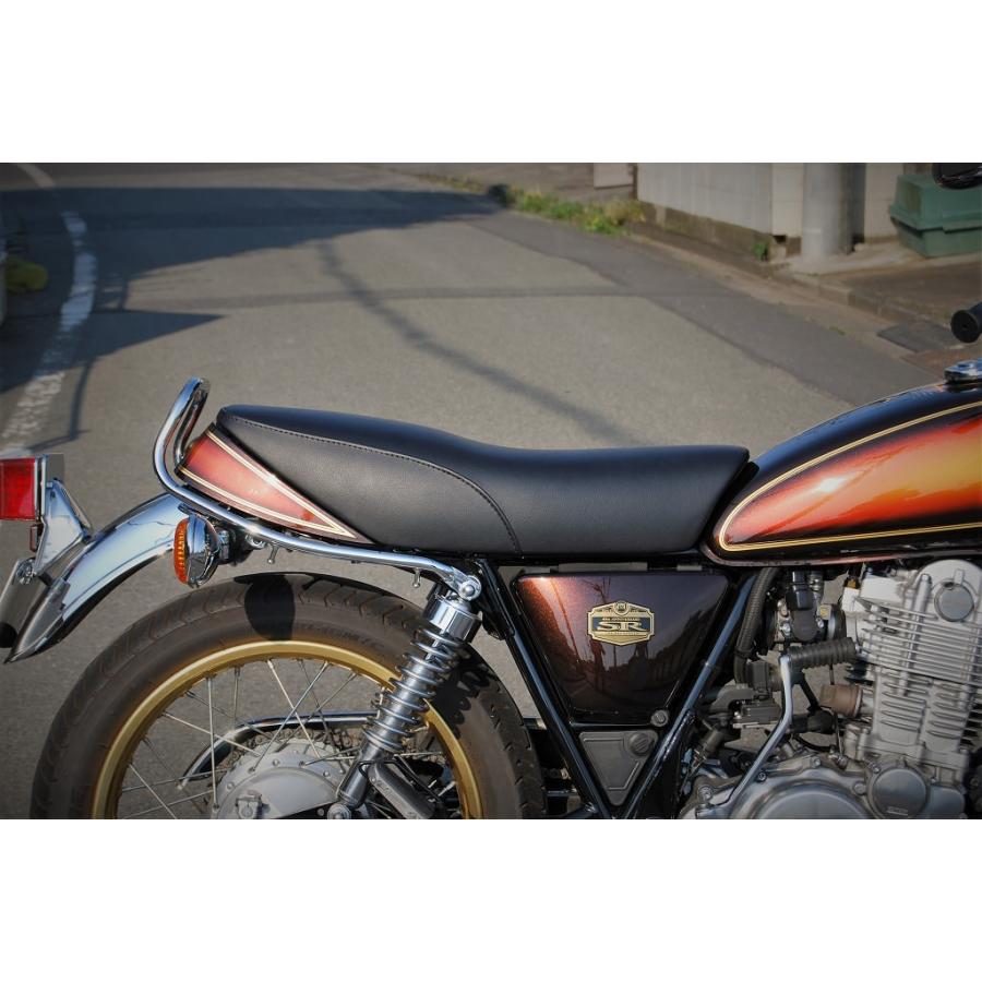 純正カウル対応 ダブルシートB K＆H（ケイアンドエイチ） SR400全年式