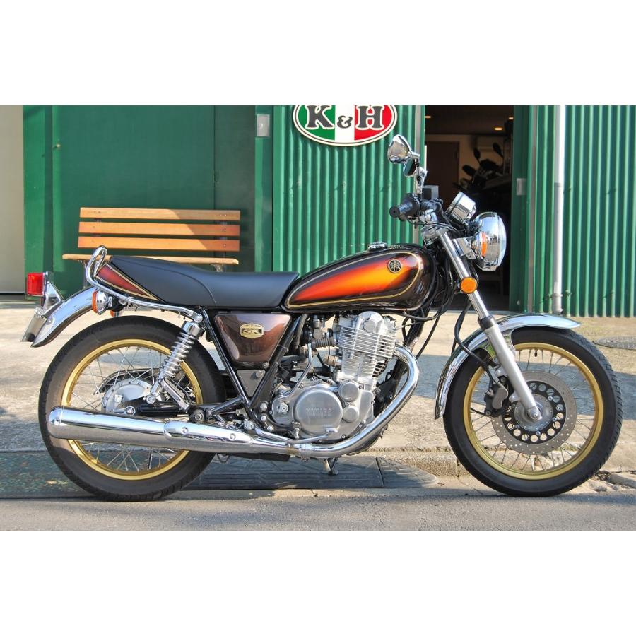 純正カウル対応 ダブルシートB K＆H（ケイアンドエイチ） SR400全年式