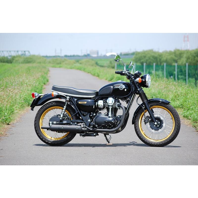 ハイシートC 白パイピング K＆H（ケイアンドエイチ） W650 : バイク