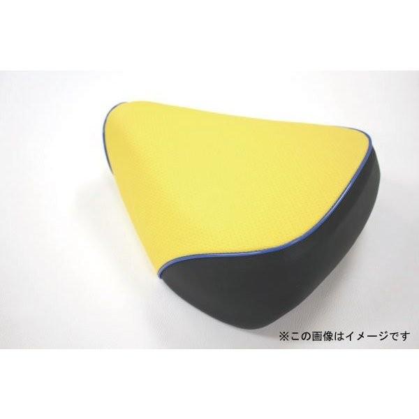 シグナスX（SE12J）国内仕様 被せタイプ 国産シートカバー エンボスイエロー/青パイピング GRONDEMENT（グロンドマン）_1