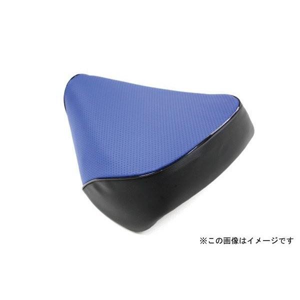 シグナスX（SE12J）国内仕様 被せタイプ 国産シートカバー エンボスブルー/黒パイピング GRONDEMENT（グロンドマン）_1