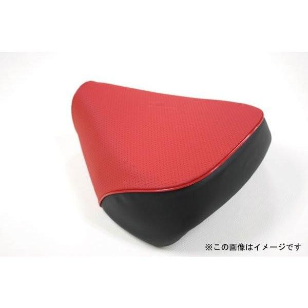 シグナスX（SE12J）国内仕様 被せタイプ 国産シートカバー エンボスレッド/赤パイピング GRONDEMENT（グロンドマン）_1
