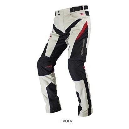 PK-729 07-729 プロテクトライディングメッシュパンツ 3D アイボリー 4XLBサイズ コミネ（KOMINE） | [コミネ] バイク用 パンツ プロテクトライディングメッシュ