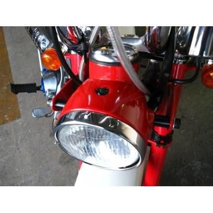 4LZ50J用 ヘッドライトカラー ブラック MINIMOTO（ミニモト） モンキー