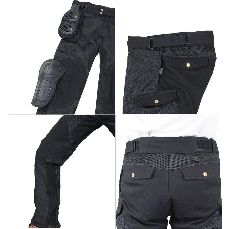 ⭐️ROUGH&ROAD サイズMW-Short 黒メッシュ　プロテクター ROUGH&ROAD サイズMW-Short 黒メッシュプロテクター