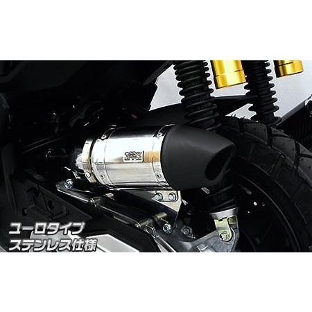 サイレンサー型エアクリーナーキットユーロタイプ ステンレス鋼いたし方 ウイルズウィン（WirusWin） ADV150 車、バイク、自転車-エアクリーナーエレメント