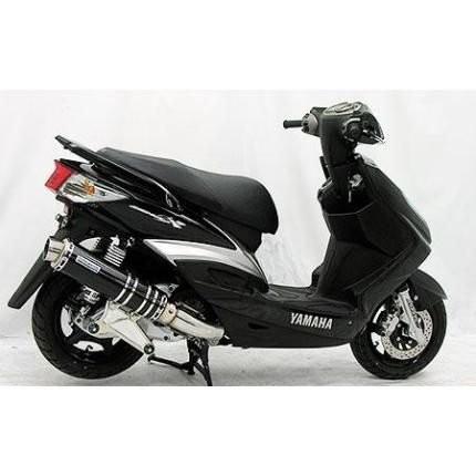 アルティメットマフラー ブラックカーボン仕様 ウイルズウィン（WirusWin） シグナスX（3型 台湾車：型式 SE465用）の画像