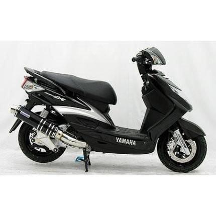 アルティメットマフラー ブラックカーボン仕様 ウイルズウィン（WirusWin） シグナスX（3型 台湾車：型式 SE465用）の画像