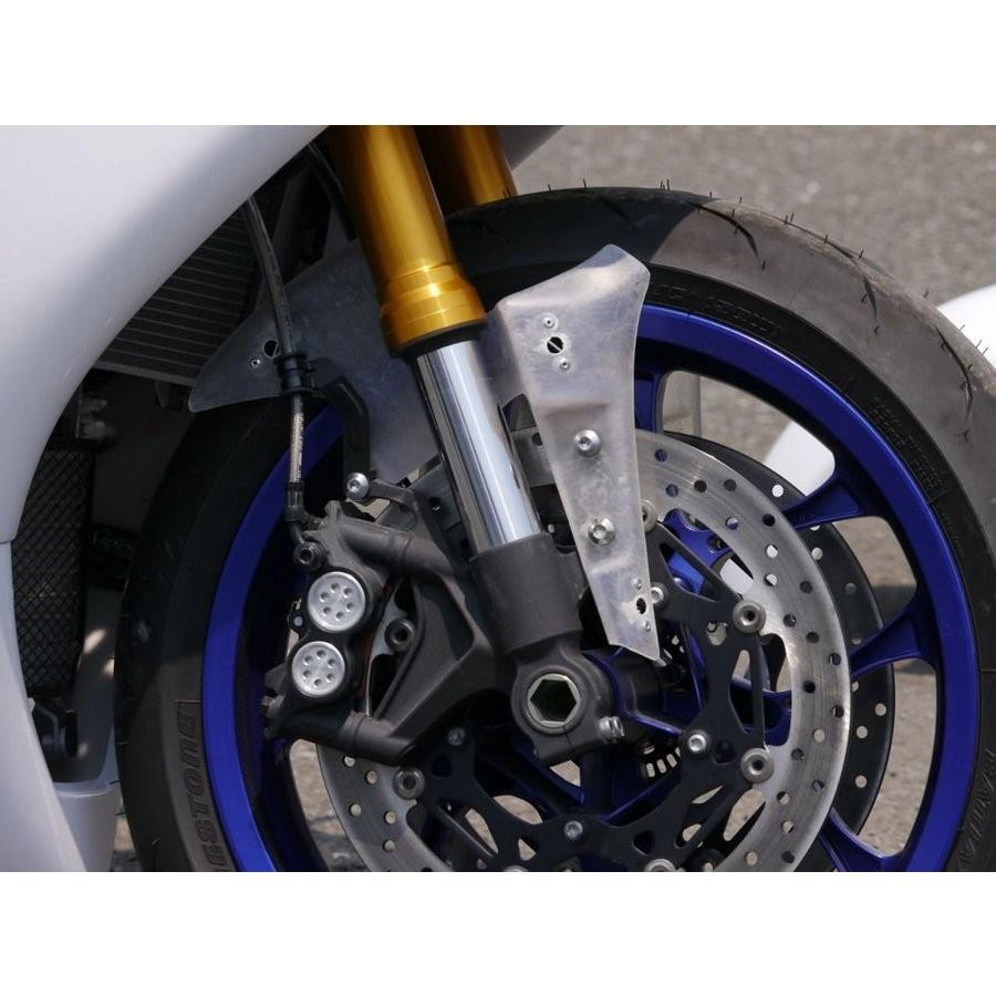 YZF-R6（17年） フロントフェンダー （黒ゲル） 才谷屋（サイタニヤ