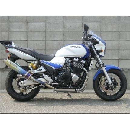 GSX1400（04年） ロードコメット パールスズキミディアムブルーNo.2/グラススプラッシュホワイト（限定クーリー）クリア/通常スクリーン シックデザイン_3