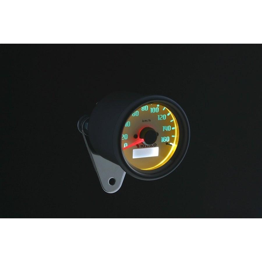 レアKITACO バイクスピードメーター 160 km/h 日本製 60mm 電気式スピードメーター Φ60（160km表示） KITACO（キタコ） : バイク