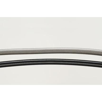 リアブレーキホースキット スモークホース ブラック アルミ EPSILON250（エプシロン）02〜06年 スウェッジライン（SWAGE-LINE）