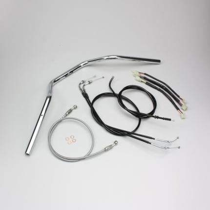 W800 バーハンドルキット（Z2タイプハンドル）ブレーキホース