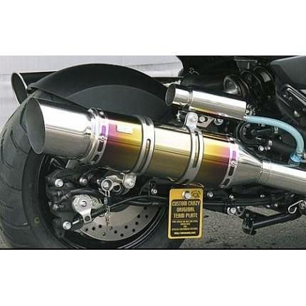 マジェスティ125用エクシードチタンマフラー wirus win 楽天市場