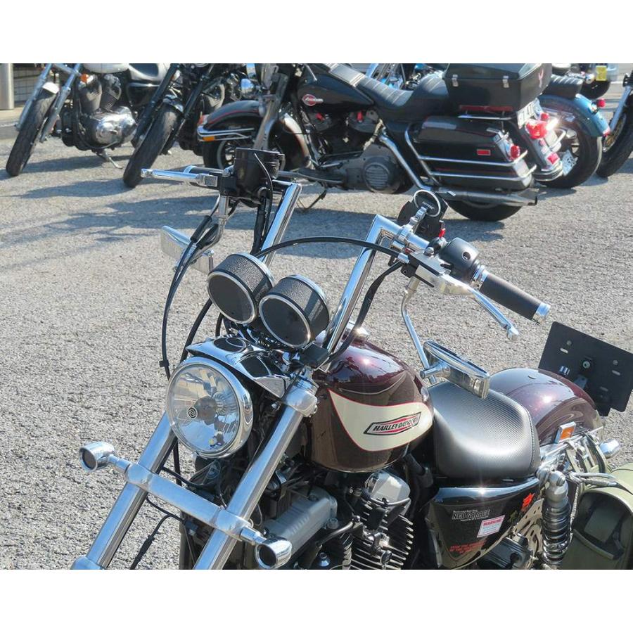 ファットクレイジー Zバー ハンドル クローム◆中古 概ね美品 ヘコミ有り 10in ナローZバーハンドル クローム NEO FACTORY（ネオ