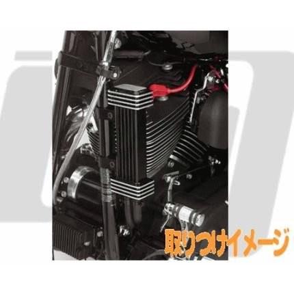 デラックスオイルクーラーKITブラック Jagg : バイク メンテ館2号店