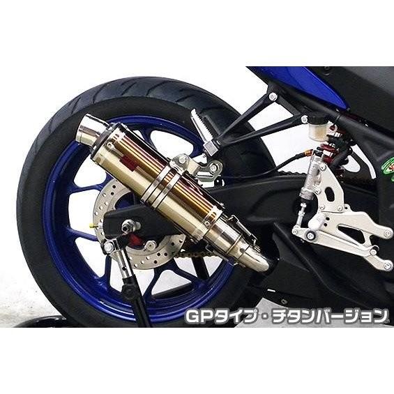 YZF-R25（JBK-RG10J） TTRタイプスリップオンマフラー GPタイプ チタンバージョン ヒートガード・ポリッシュ仕上 ASAKURA（浅倉商事）
