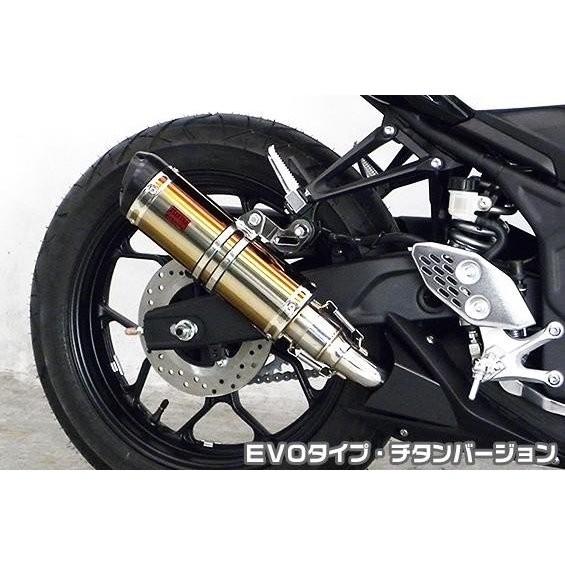 MT-03（EBL-RH07J） TTRタイプスリップオンマフラー EVOタイプ チタンバージョン ヒートガード・ポリッシュ仕上 ASAKURA（浅倉商事）