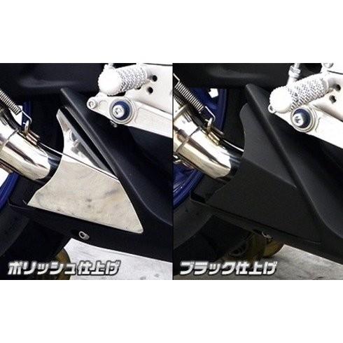 MT-25（JBK-RG10J・2BK-RG43J） スリップオンマフラーユーロタイプ ステンレス（ヒートガード-ポリッシュ仕上） ウイルズウィン（WirusWin）の画像