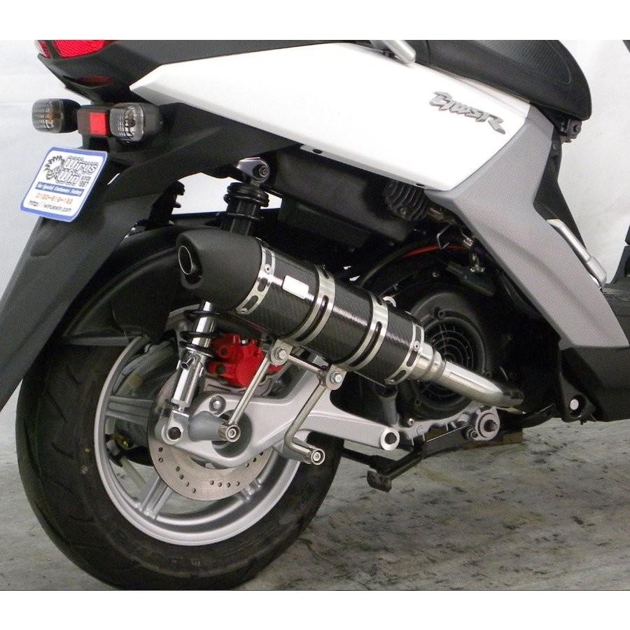 ビーウィズ（BWS125）2BJ-SED9J/EBJ-SEA6J ロイヤルマフラー ユーロタイプ カーボン ウイルズウィン（WirusWin）