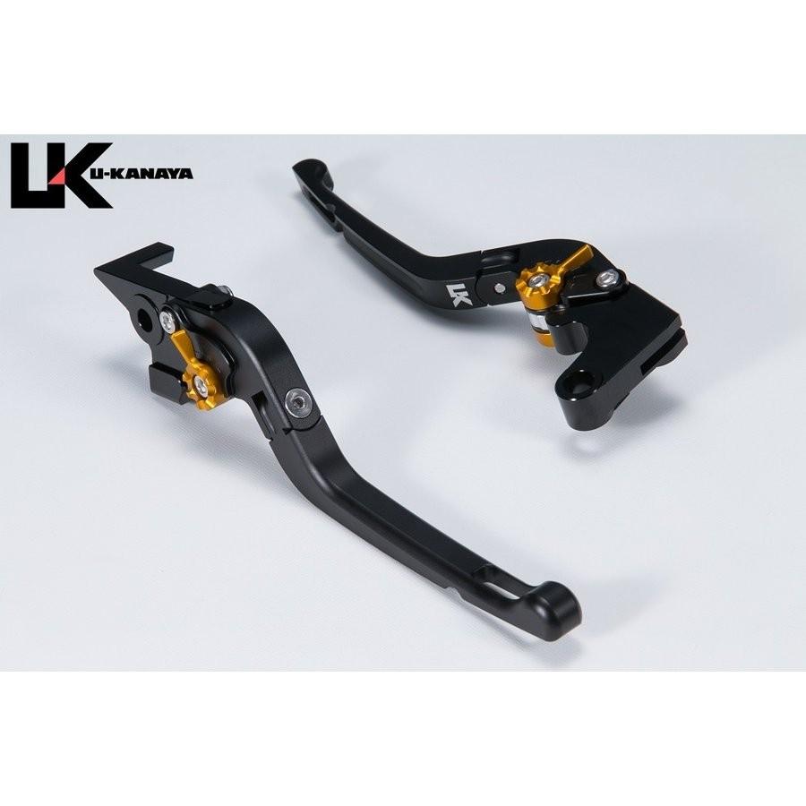 ZX-14R High Grade 可倒式Rタイプ アルミビレットレバーセット マット