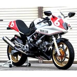 VTR250(97年〜) ハーフカウル ライトスモークスクリーン付き FRP/黒 A-TECH(エーテック)|hamashoparts2|03
