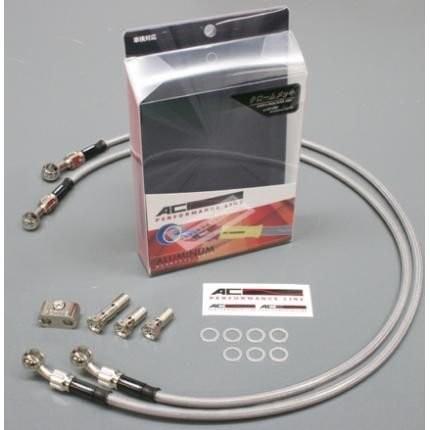 さき様 ご確認用 ボルトオンブレーキホースキット フロント用 T1タイプ メッキ AC