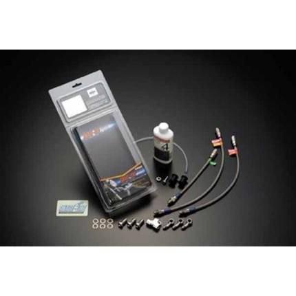 Swage-PRO フロントブレーキホースキット クリアホース シルバー ステンレス Y字型 トライピース GSX1300R HAYABUSA 99〜07年 スウェッジライン