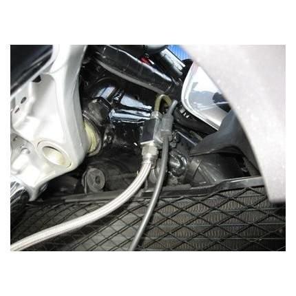 Swage-PRO フロントブレーキホースキット スモークホース シルバー