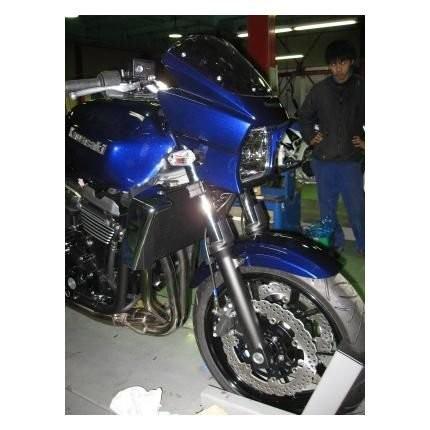 Swage-PRO フロントブレーキホースキット スモークホース シルバー