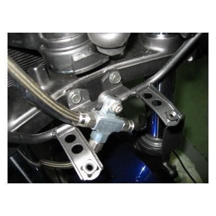 Swage-PRO フロントブレーキホースキット スモークホース シルバー