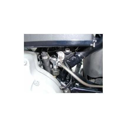 Swage-PRO リアブレーキホースキット スモークホース シルバー Swage-PRO リアブレーキホースキット スモークホース シルバー