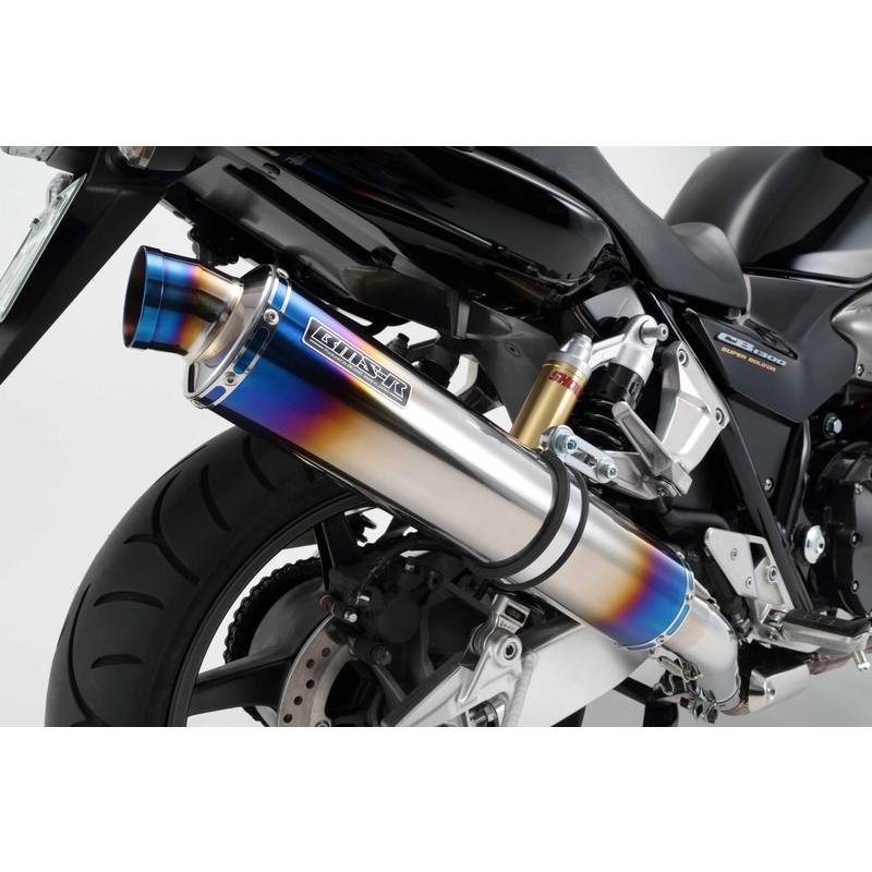 CB1300SF 2008年〜 R-EVOヒートチタン スリップオンマフラー
