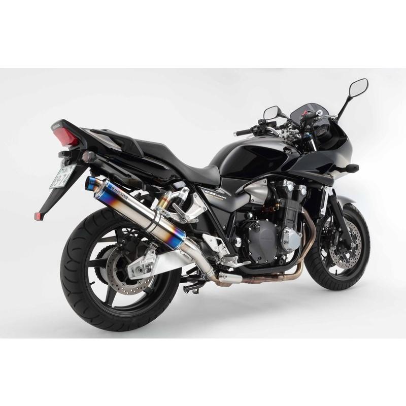 CB1300SF 2008年〜 R-EVOヒートチタン スリップオンマフラー 政府認証