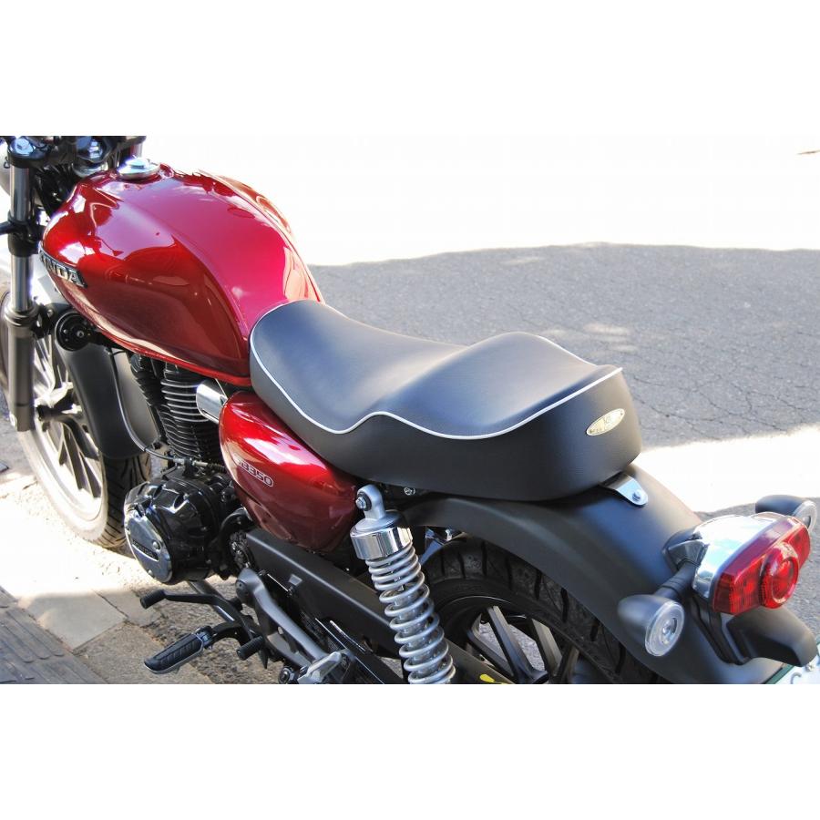 K&H 段付きシート Aパイピング K＆H（ケイアンドエイチ） GB350