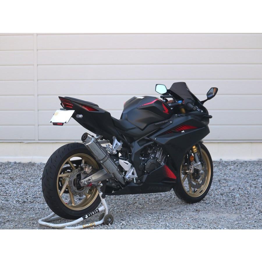 ラウンドタイプフルエキゾースト マフラー ステンレスサイレンサー仕様 WR'S（ダブルアールズ） CBR250RR（20年）の画像