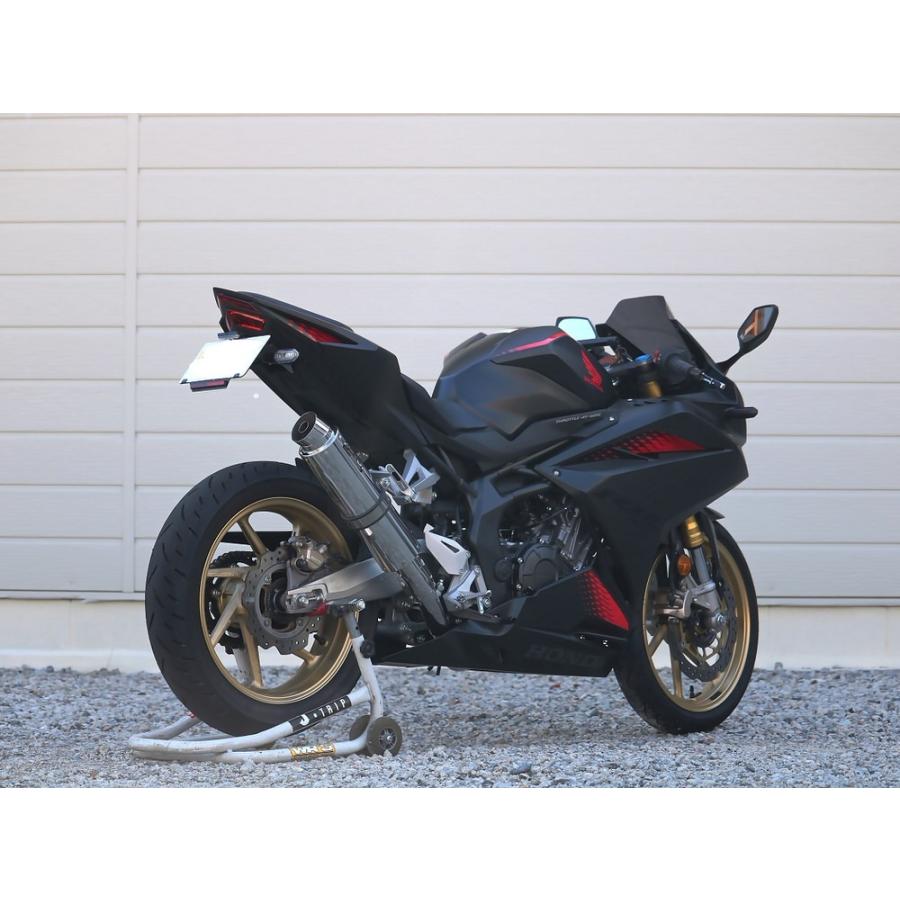 ラウンドタイプフルエキゾースト マフラー ステンレスサイレンサー仕様 WR'S（ダブルアールズ） CBR250RR（20年）の画像