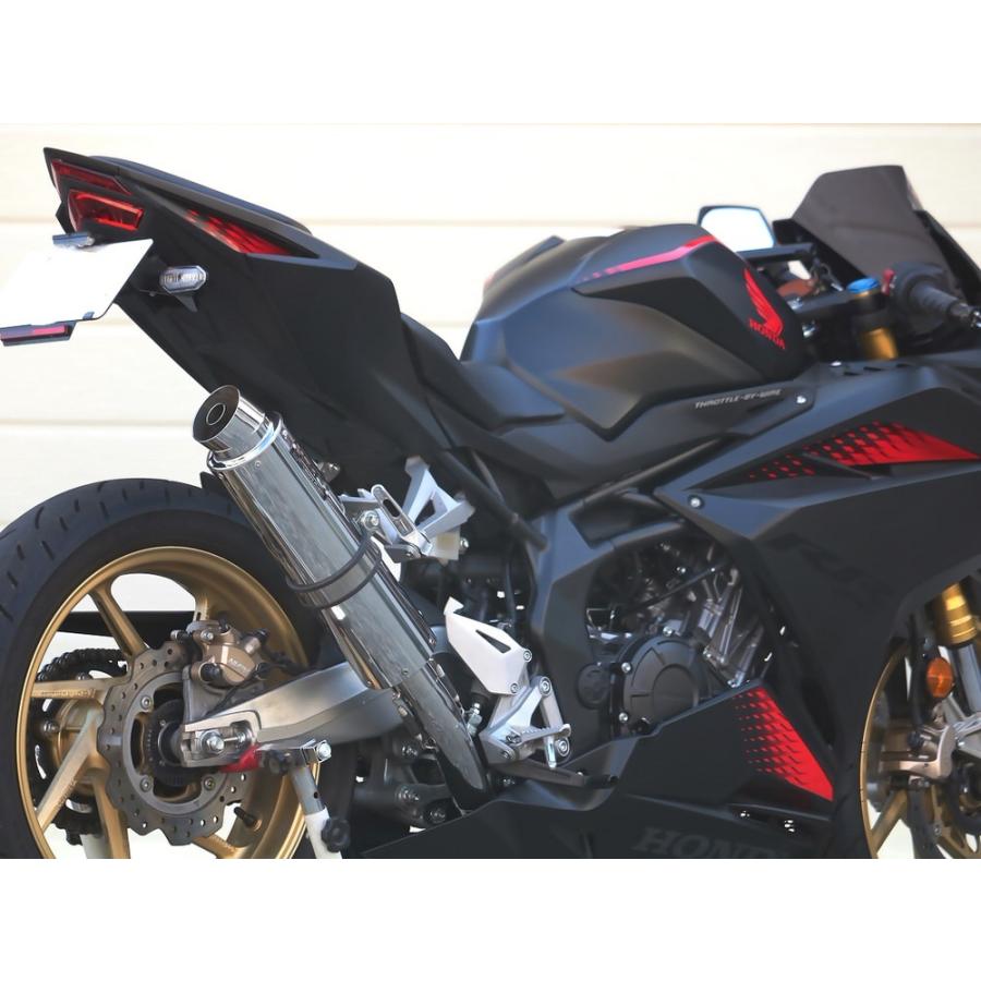 ラウンドタイプフルエキゾースト マフラー ステンレスサイレンサー仕様 WR'S（ダブルアールズ） CBR250RR（20年）の画像