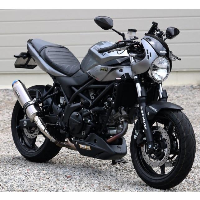 SV650 ABS・SV650X（2BL-VP55B） SS-OVALソリッドタイプ スリップオン 
