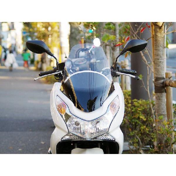 JF28 ホンダPCX125/150用　デイトナロングスクリーン　クリア PCX125（EBJ-JF28） ロングスクリーン クリア WORLD WALK（ワールド