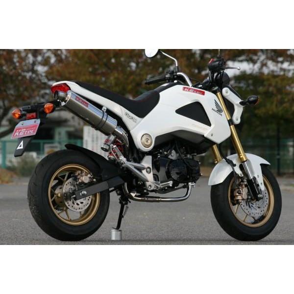 GROM（グロム）JC61 GP-R SUS（ステンレス）フルエキゾーストマフラー