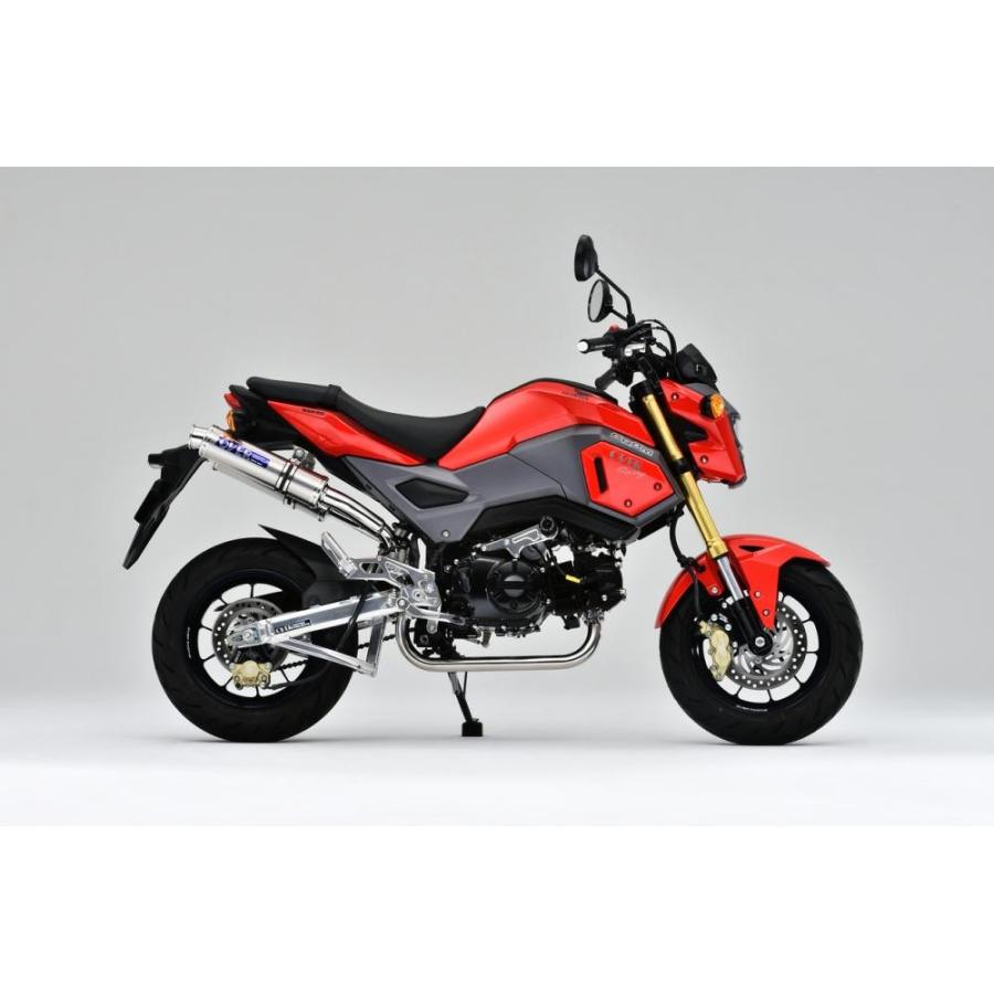 GROM（グロム）16年〜 ツインチタンマフラー OVER（オーバーレーシング