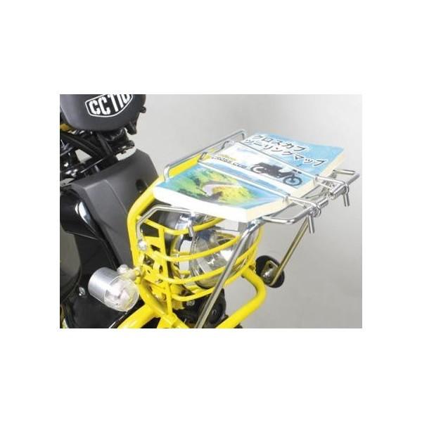 クロスカブ（CROSSCUB）JA10 フロントキャリアキット クロームメッキ