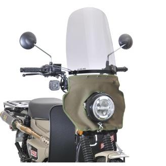 旭風防 CT125ハンターカブ ロング風防（カーキたれ） af（アフ 旭風防